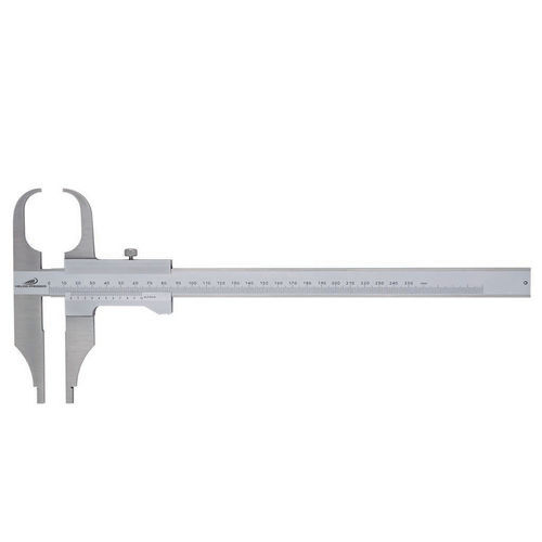 Pie de rey Vernier - 0266 52005 - HELIOS-PREISSER - de cromo / de satén / de acero inoxidable