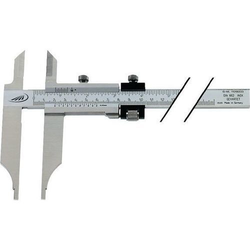 Pie de rey Vernier - 0016951990 - HELIOS-PREISSER - con mordazas largas / con puntas redondeadas