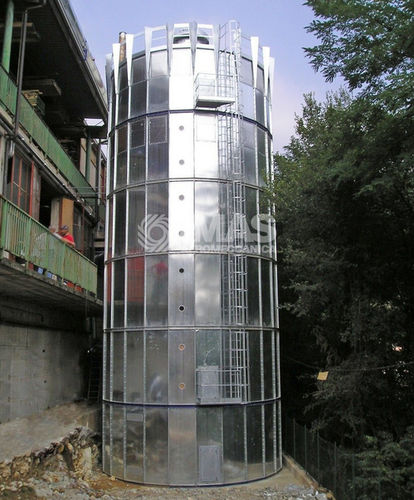 Silo multicompartimento - G/S14/S18/S24 - IMAS AEROMECCANICA SRL - para granulados de madera / de desempolvado / de astillas