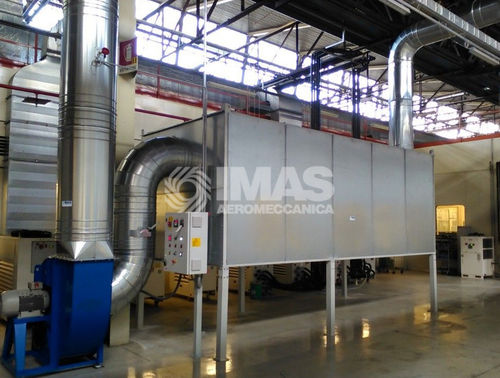 Unidad de filtración de carbón activado - CARBOCONT - IMAS AEROMECCANICA SRL - de partículas / líquido sin COV / de acero inoxidable