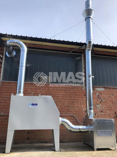 Unidad de filtración de carbón activado - ST-LST - IMAS AEROMECCANICA SRL - montacamas / líquido sin COV / compacta