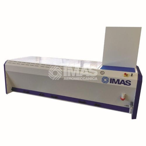Mesa aspirante apriete para el proceso de amolado - IMAS AEROMECCANICA SRL - para soldaduras / para lijado / ATEX