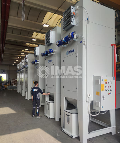 Desempolvador de cartucho - C series - IMAS AEROMECCANICA SRL - con desatascador neumático / compacto / automático