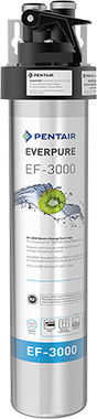 Filtro de agua - Everpure EF-3000 - SHURflo - de cartucho / de metal / de dimensiones reducidas