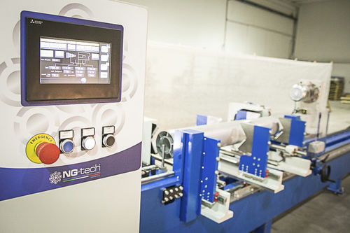 Mandrinadora CNC - NG-Tech - horizontal / para la industria del aluminio / fresado
