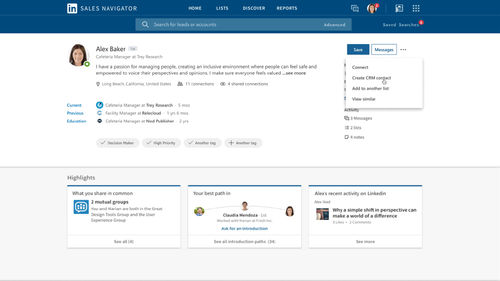 Software de gestión de ventas - Microsoft Relationship Sales - Navision - de seguimiento
