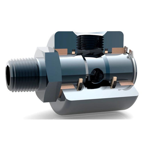 Racor giratorio para agua - RU002 - Rotary Systems, Inc. - para aire / para vacío / hidráulico