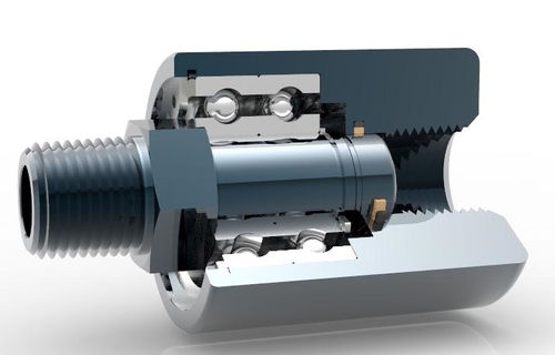 Racor giratorio para aire - RU007 - Rotary Systems, Inc. - para vacío / hidráulico / de alta presión