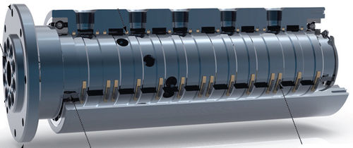 Racor giratorio para aire - RU025 - Rotary Systems, Inc. - para vacío / de 10 pasos / hidráulico
