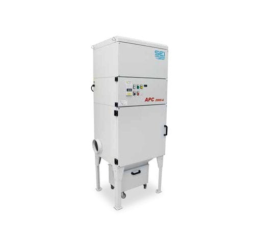 Desempolvador de cartucho - APC series - SEI FILTRATION SRL - para máquina de corte / para máquina de marcado láser / autolimpiante