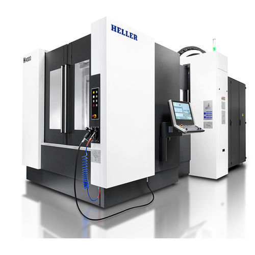 Centro de mecanizado CNC 4 ejes - H series - HELLER - vertical / con mesa rotativa / HSK A-63