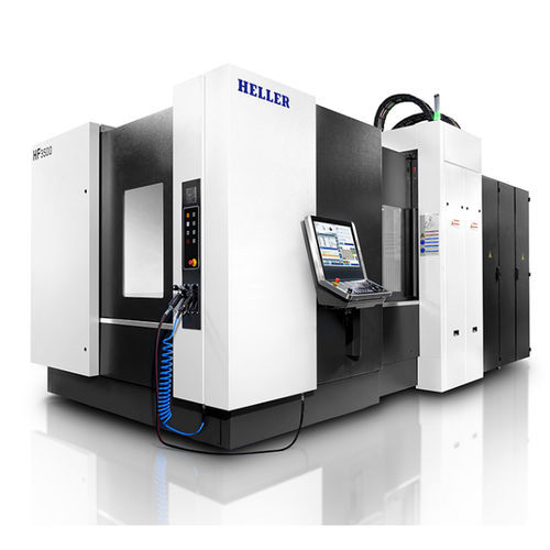 Centro de mecanizado CNC 5 ejes - HF series - HELLER - horizontal / con mesa rotativa / HSK A-63