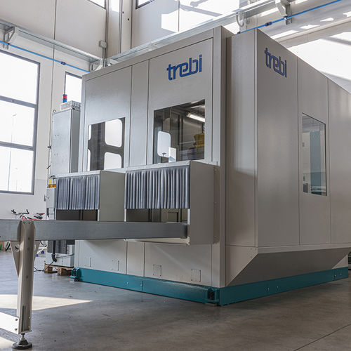 Máquina de corte para aluminio - AFC450 - Trebi di Bianchi Nadia - de desbastado / rectificadora / automática