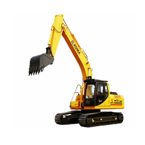 Excavadora intermedia - XG822i/XG836i - Xiamen XGMA Machinery Co., Ltd - con orugas / diésel / para obra de construcción