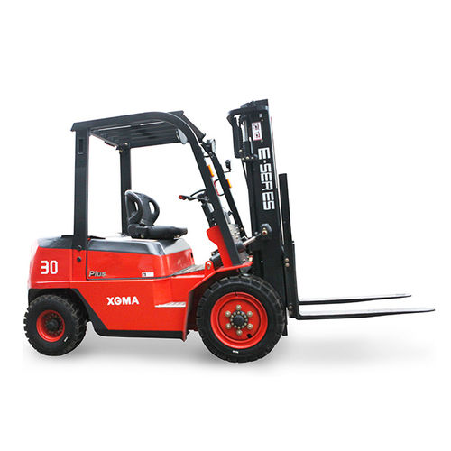 Carretilla elevadora diésel - CPC(D)30	 - Xiamen XGMA Machinery Co., Ltd - con operador sentado / de almacenamiento / con plataforma