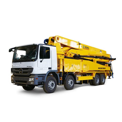 Autobomba de hormigón móvil - XXG5 series  - Xiamen XGMA Machinery Co., Ltd - para obra