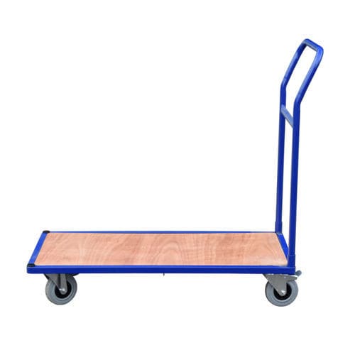 Carretilla de transporte - HI-EB series - Handle-iT Ltd - de acero / con plataforma / porta-cubetas