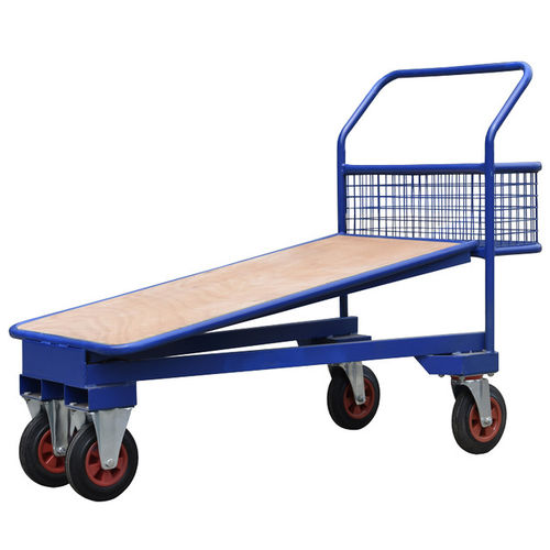 Carretilla de transporte - HI-TC-106-B - Handle-iT Ltd - de acero / de plataforma / para cubeta