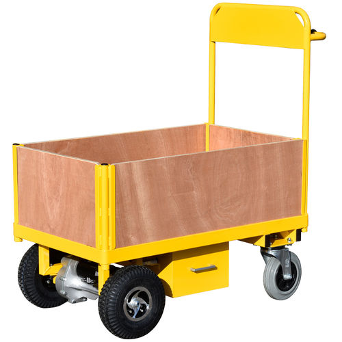 Carretilla de transporte - HI-POW-1260-4BS400 - Handle-iT Ltd - de acero / de plataforma / de fuerte carga