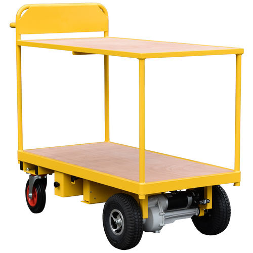 Carretilla de transporte - HI-POW-2TT-1260 - Handle-iT Ltd - de metal / de plataforma / 2 niveles