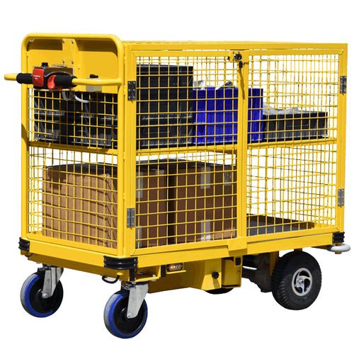 Carretilla de transporte - HI-POW-FSC2TT-1260 - Handle-iT Ltd - de carga / de acero / con estantes