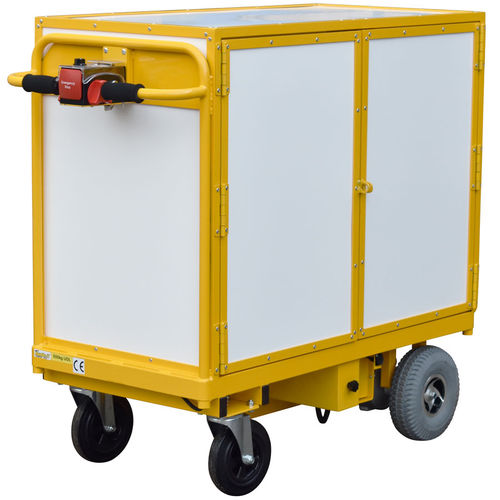 Carretilla de almacenamiento - HI-POW-FSC-PLS - Handle-iT Ltd - de polipropileno / de acero / de fuerte carga