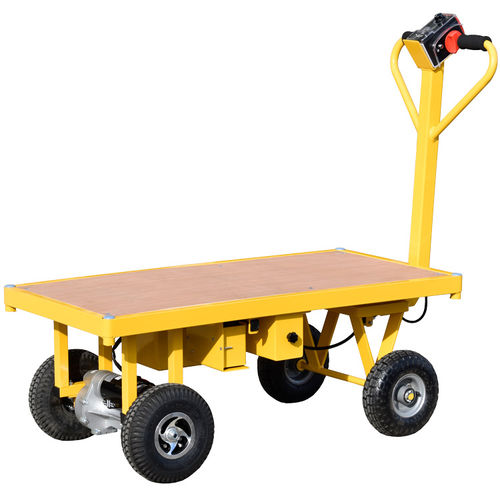 Carretilla de acero - HI-POW-T500-1260 - Handle-iT Ltd - de plataforma / de fuerte carga / eléctrica