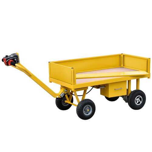 Carretilla de transporte - HI-POW-T500-1260-4SS200 - Handle-iT Ltd - de manipulación / de acero / de plataforma
