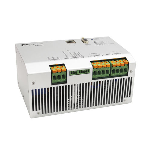 Cargador de baterías para vehículo eléctrico - EDS-500 - PREMIUM PSU - para rack para distribución eléctrica / para control de acceso / montable en pared