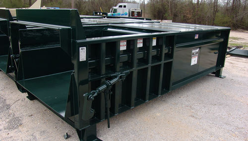 Compactador de basura mezclado - RJ-325, RJ-325HD - Environmental Service Group - estacionario / horizontal