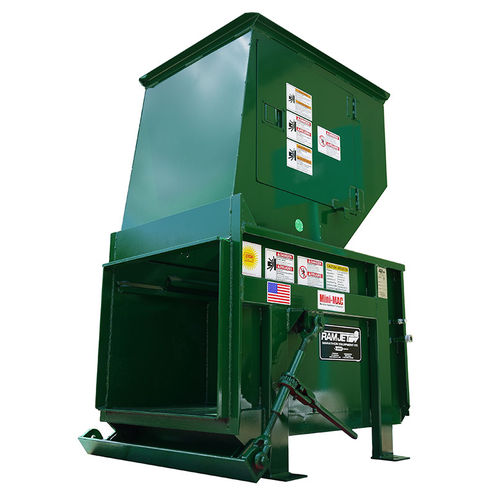 Compactador de basura mezclado - Mini-Mac - Environmental Service Group - estacionario / horizontal / de carga superior
