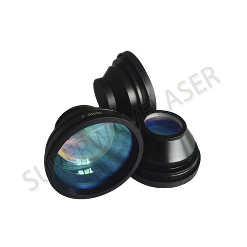 Lente F-theta - 1064 series - Shenzhen Superwave Laser Technology Co.,Ltd - de vidrio / visible / para láser