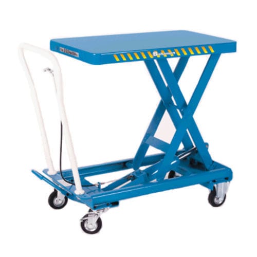 Mesa elevadora de tijera - MobiLift BX series - Bishamon - manual / móvil / de carga