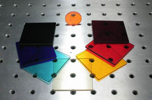Filtro óptico coloreado - GG, OG, RG, UG, KG, NG series - Union Optic Inc. - de vidrio / industrial
