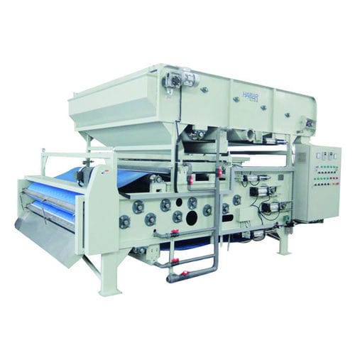Filtro-prensa de banda - HTB3 series - Shanghai Haibar Mechanical Engineering Co.,Ltd - automática / continua / para el tratamiento de fangos