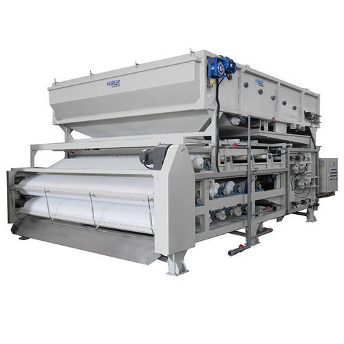 Filtro-prensa de banda - HTE3 series - Shanghai Haibar Mechanical Engineering Co.,Ltd - automática / continua / para el tratamiento de fangos