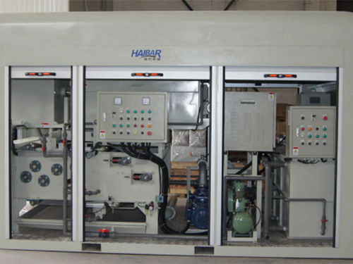 Filtro-prensa de banda - HBJ - Shanghai Haibar Mechanical Engineering Co.,Ltd - automática / móvil / para el tratamiento de fangos
