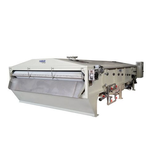 Espesador de gravedad - HBT series - Shanghai Haibar Mechanical Engineering Co.,Ltd - de banda / para el tratamiento de fangos