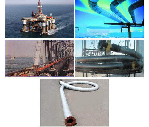 Manguera para aceite - hebei huayu special rubber co.,ltd - de caucho sintético / para aplicaciones marinas / resistente al aceite