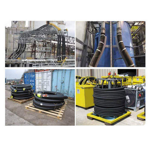 Manguera para productos a granel - hebei huayu special rubber co.,ltd - para polvo abrasivo / de EPDM / de nitrilo