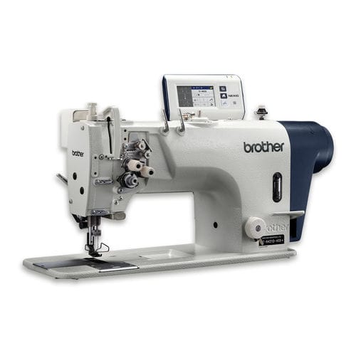 Máquina de coser punto anudado - T-8421D - Brother - de 2 agujas / de 1 hilo / de tejidos
