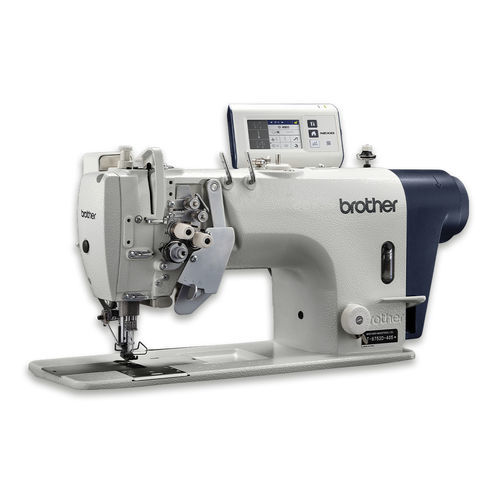 Máquina de coser punto anudado - T-8752D - Brother - de 2 agujas / de 1 hilo / de tejidos