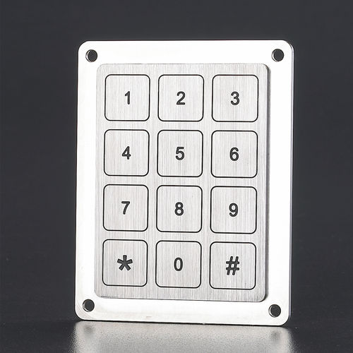 Teclado numérico 12 teclas - CT-KPA19-12-RM - NingBo ChenTe electronics Technologies Co.,Ltd - 16 teclas / 20 teclas / 4 teclas