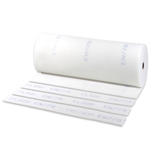 Materia filtrante para filtros en rollo - Sanin Filtertechnik GmbH - de fibra / de aire