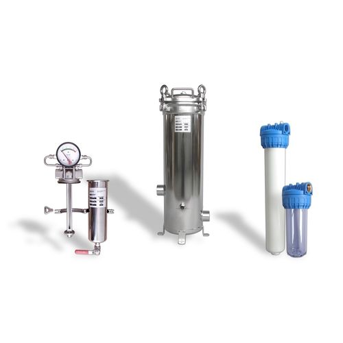 Cárter de filtro de cartucho - FKG - Sanin Filtertechnik GmbH - para líquido / para aceite / de material plástico