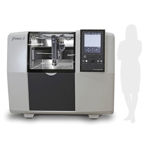Centro de mecanizado CNC 5 ejes - WMC 500II 5X type ABX - Finepart Sweden AB - vertical / con corte por chorro de agua