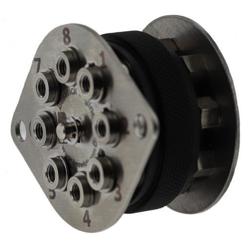 Conexión de tubo redondo - QD8L - Beswick Engineering Co, Inc. - de acero inoxidable / rápido