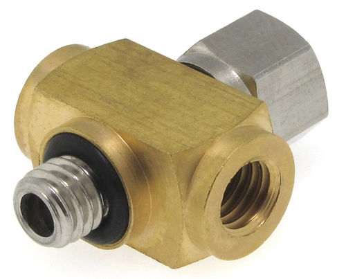 Racor hidráulico - MCM-1010.-. - Beswick Engineering Co, Inc. - de rosca / con anillo cortante / en cruz