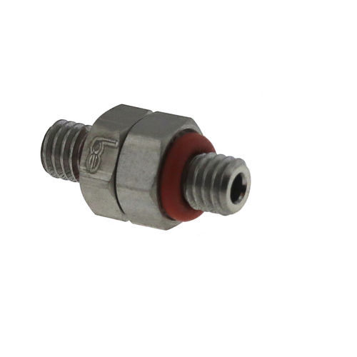 Empalme de acero inoxidable - M3UN-303-. - Beswick Engineering Co, Inc. - roscado / recto