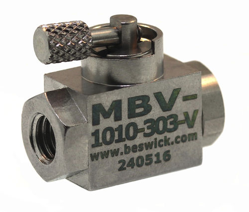 Válvula de bola - MBV-1010.-. - Beswick Engineering Co, Inc. - manual / de cierre / para agua